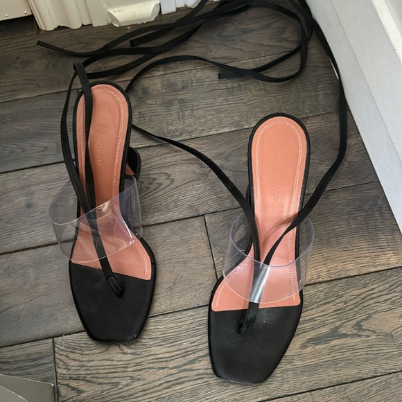 Amina Muaddi Shoes - Amina Muaddi zulas sandal